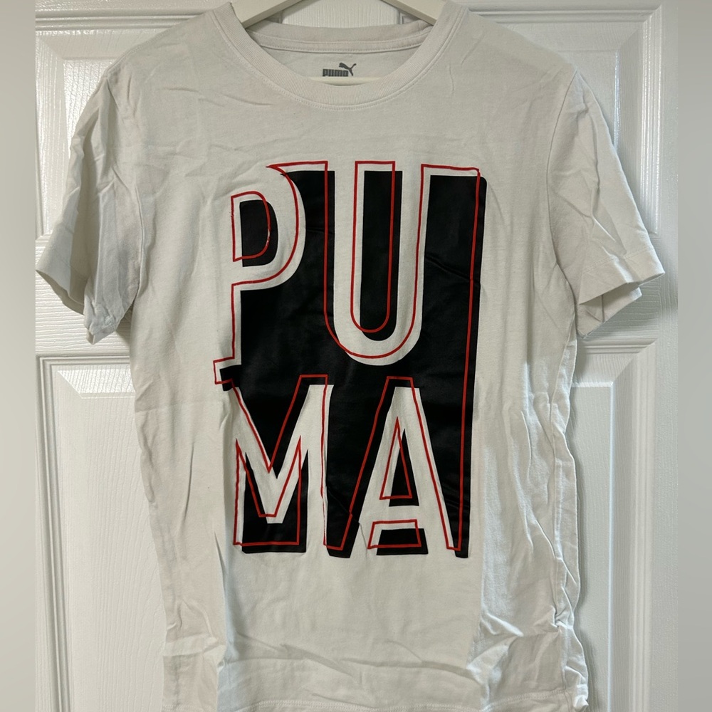 VINTAGE Puma Classic White Tee